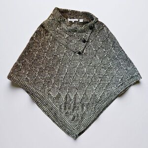 Eight Eight Eight Women’s Knit Poncho Sweater